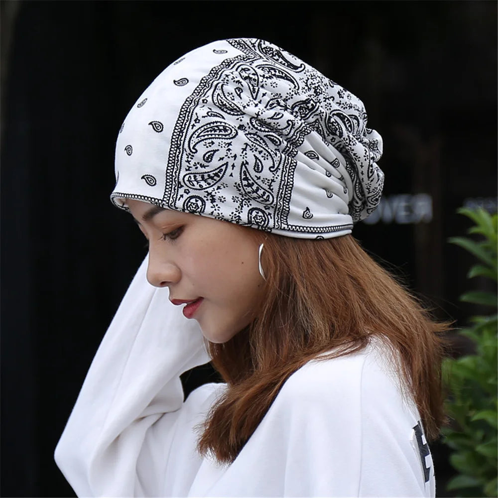 Women’s High-Quality Spring Beanie Hat – 2-Way Wear, Festival & Gift Cap