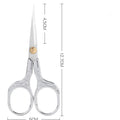 Retro Stainless Steel Tailor Scissors – Crane-Shaped Small Embroidery & Cross-Stitch Scissors for DIY Crafts and Home Use