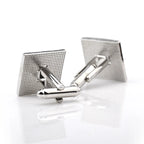 Men Luxury Black Square Cufflinks – Classic High-Quality Shirt Jewelry, Elegant Gift
