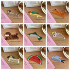 Creative Cartoon Anti-Static Acetate Hair Comb – Cute and Lovely Hairdressing Accessory for Hair Care and Scalp Massage