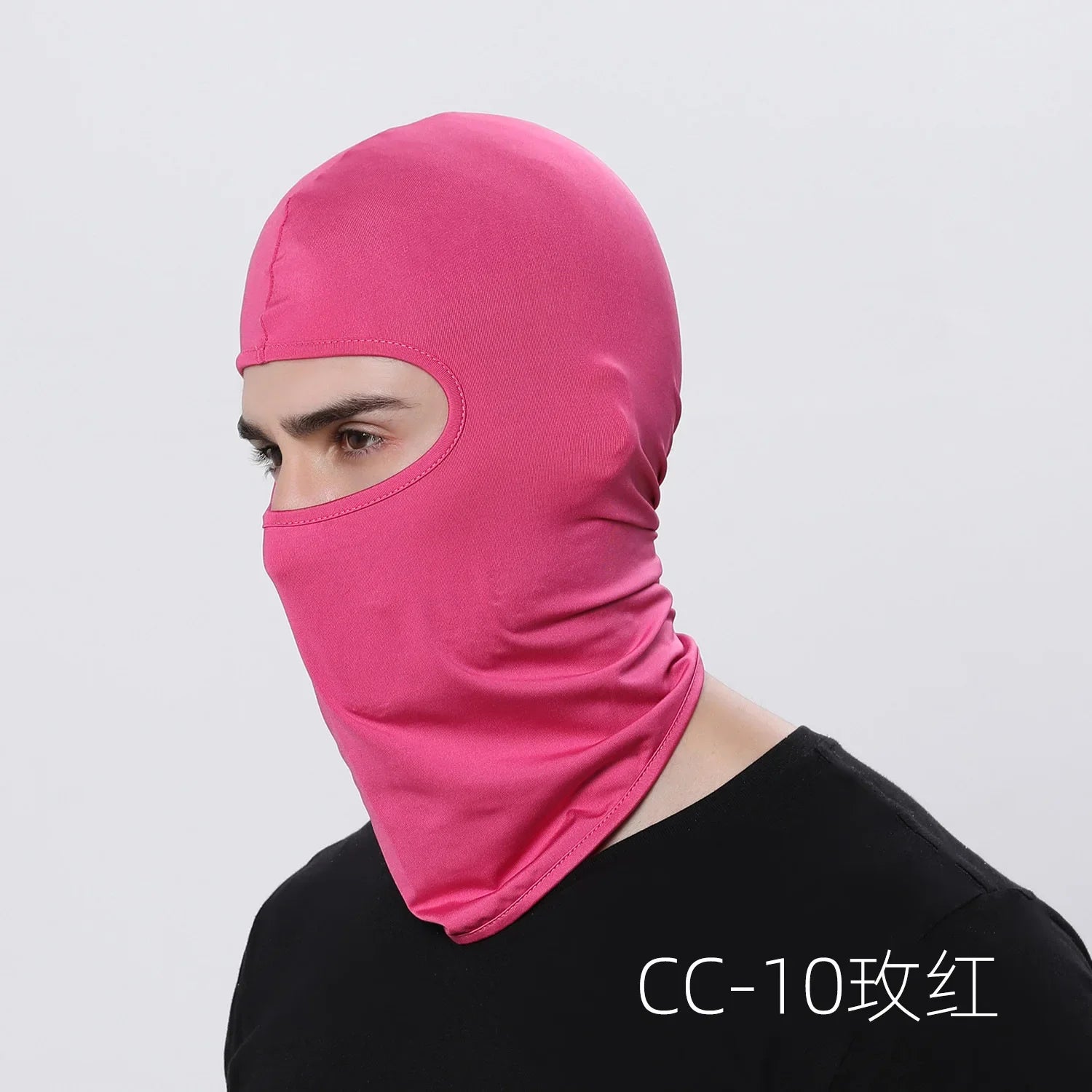 Men’s Cycling Balaclava Face Mask – Windproof, Breathable, Anti-UV Helmet Liner for Ski & Motorcycle (Ski Mask)