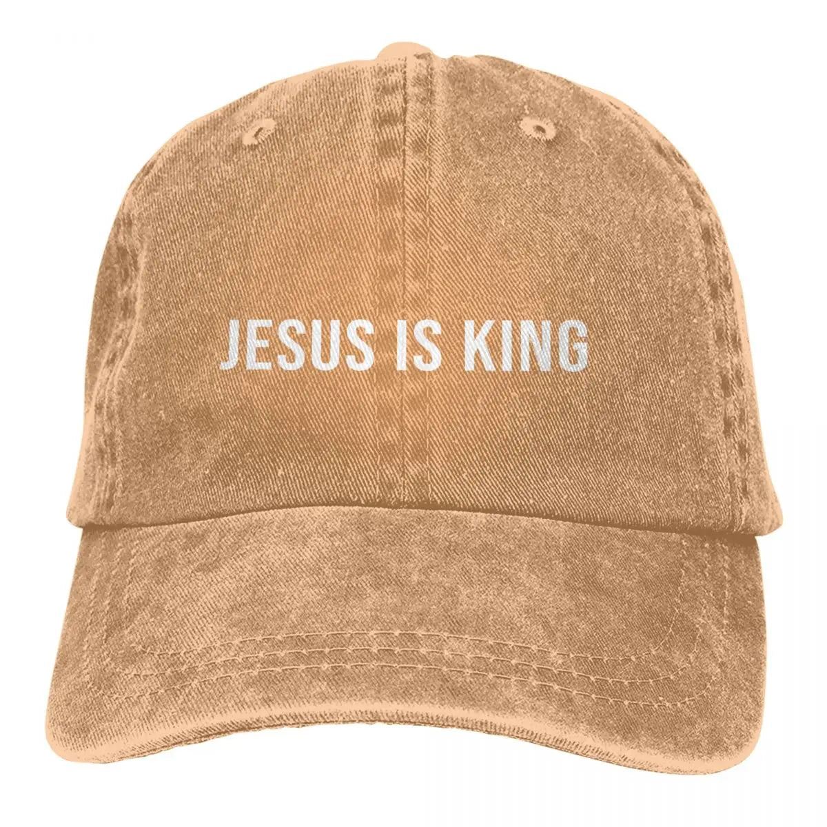 King Snapback Baseball Cap for Men and Women – Sun Visor Protection Hat with Jesus God Cross Design