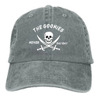 The Goonies “Never Say Die” Baseball Cap – Snapback Hat with Visor Protection for Men & Women