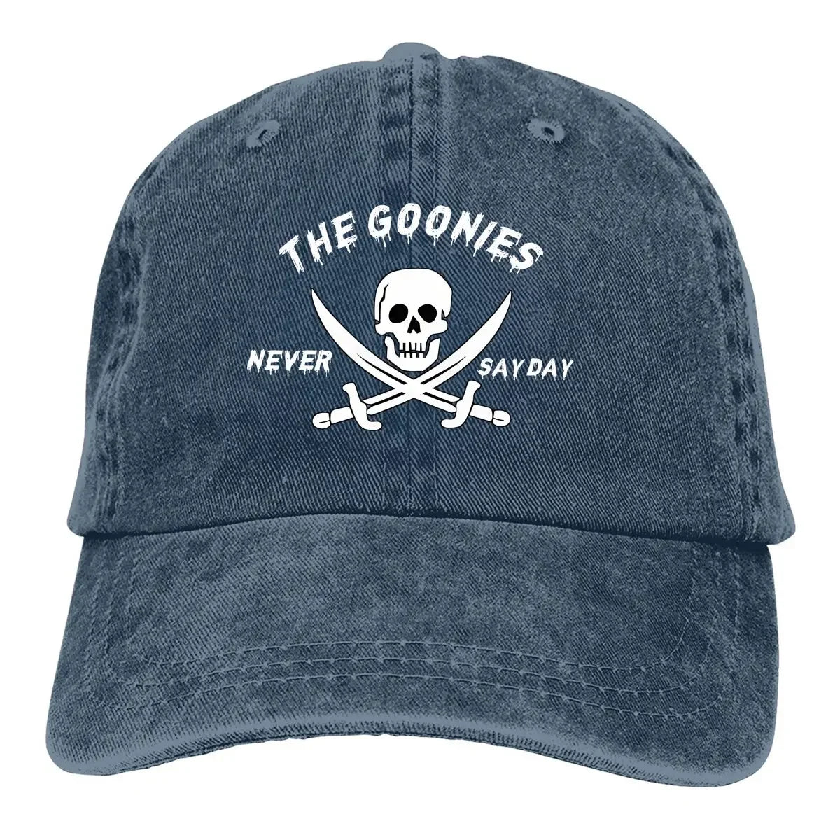 The Goonies “Never Say Die” Baseball Cap – Snapback Hat with Visor Protection for Men & Women