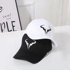 Unisex 100% Cotton Baseball Cap – 3D Embroidery Snapback Hat for Men & Women, Outdoor Tennis & Casual Wear