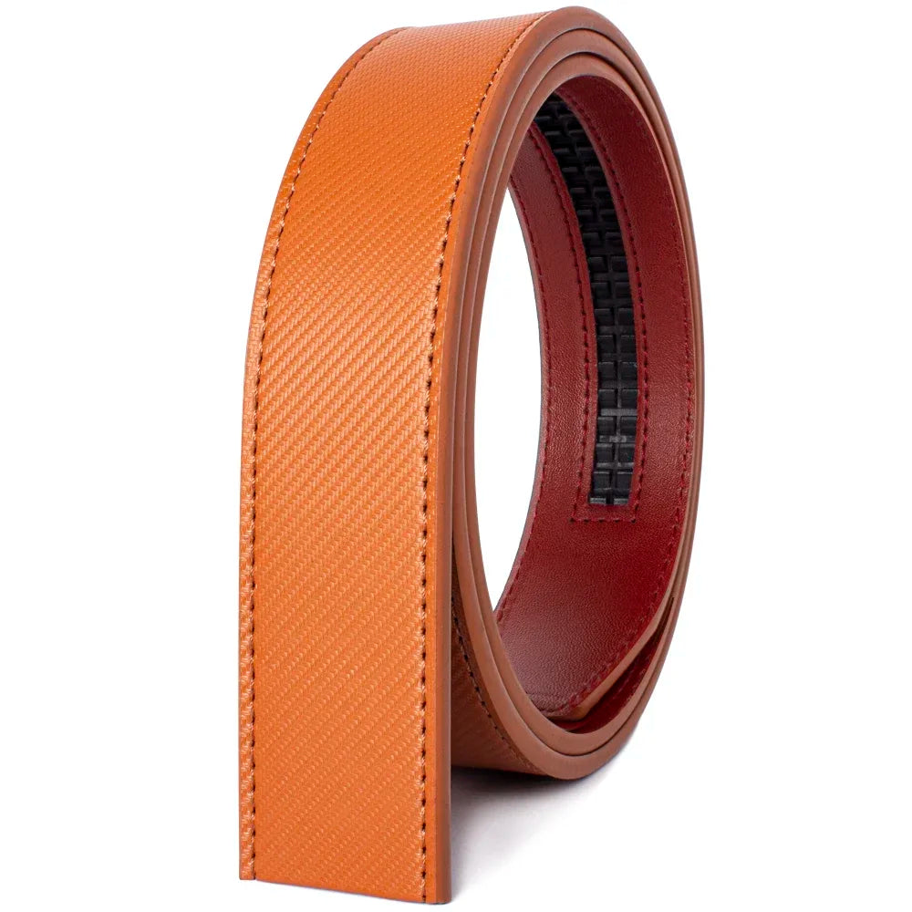 Women Belts Large Size Belt No Buckle for Automatic Buckle Genuine Leather Belts Without Buckle Cowskin High Quality