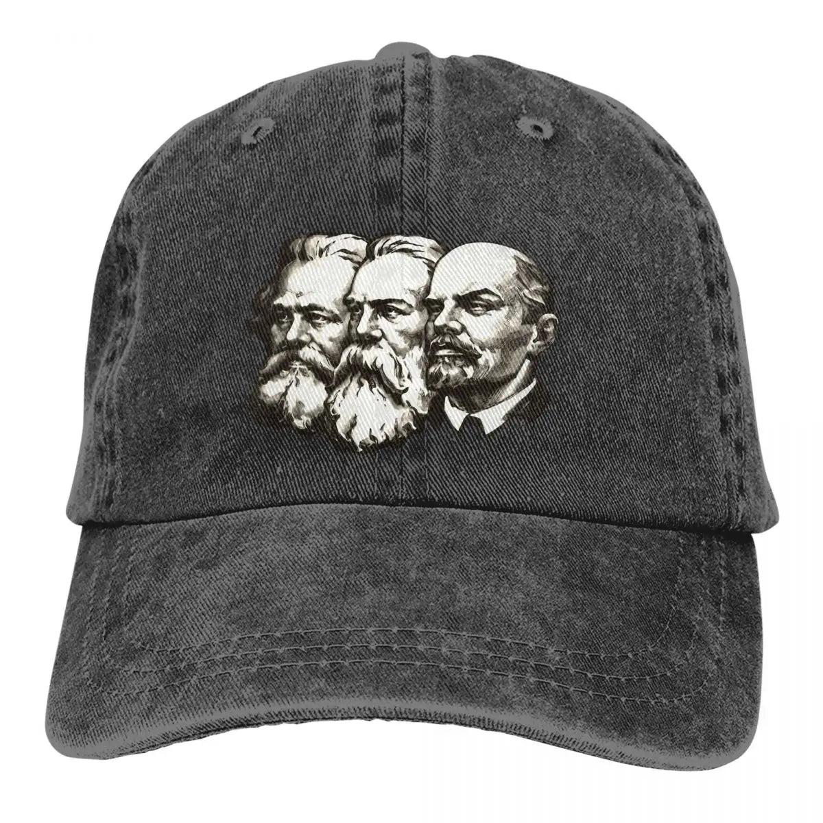 Lenin Snapback Cap – Unisex Baseball Hat with Visor Protection