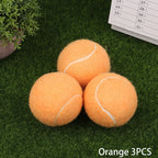 1/3pcs Tennis Balls – Wear-Resistant, Highly Elastic Training Balls 65mm for Beginners, Ladies, and Club Practice