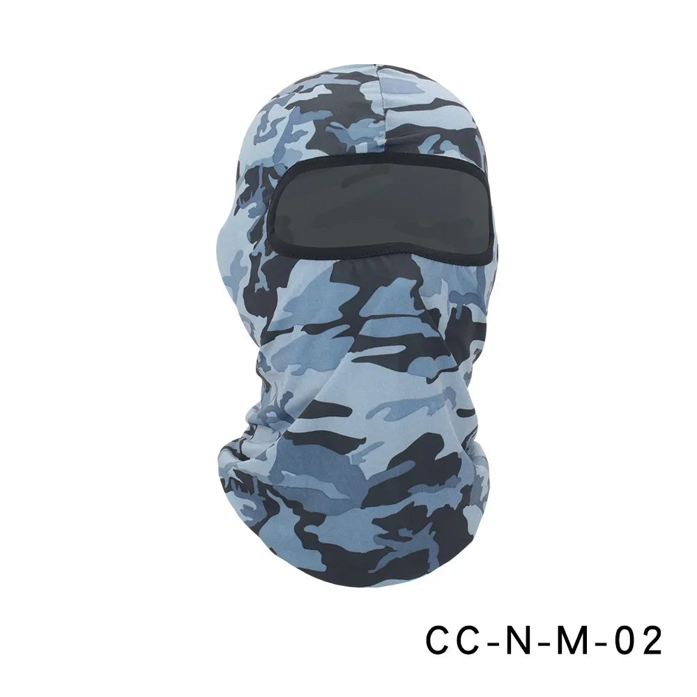 Men’s Cycling Balaclava Face Mask – Windproof, Breathable, Anti-UV Helmet Liner for Ski & Motorcycle (Ski Mask)