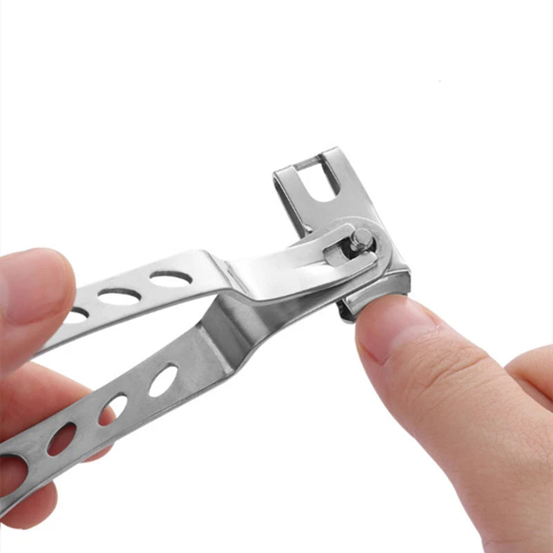 360° Rotating Large Stainless Steel Nail & Cuticle Clippers for Fingernails and Toenails