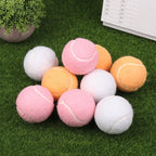 1/3pcs Tennis Balls – Wear-Resistant, Highly Elastic Training Balls 65mm for Beginners, Ladies, and Club Practice