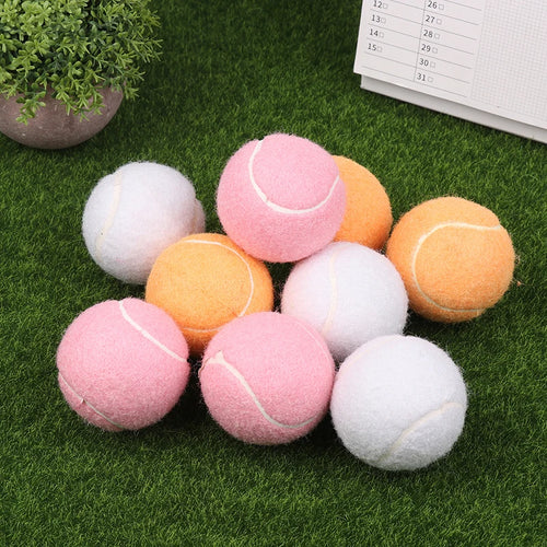 1/3pcs Tennis Balls – Wear-Resistant, Highly Elastic Training Balls 65mm for Beginners, Ladies, and Club Practice