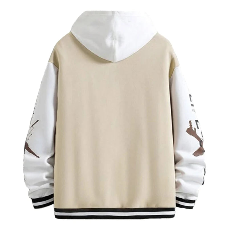 Men’s Spring & Autumn Casual Jacket – Sporty Golf & Baseball Style