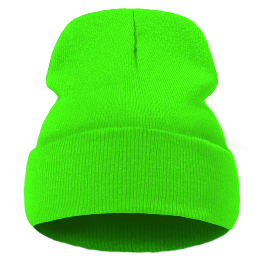 Hip Hop Coffee Cats Beanie – Unisex Knitted Cotton Hat, Casual Warm Skull Cap for Men and Women, Outdoor Style