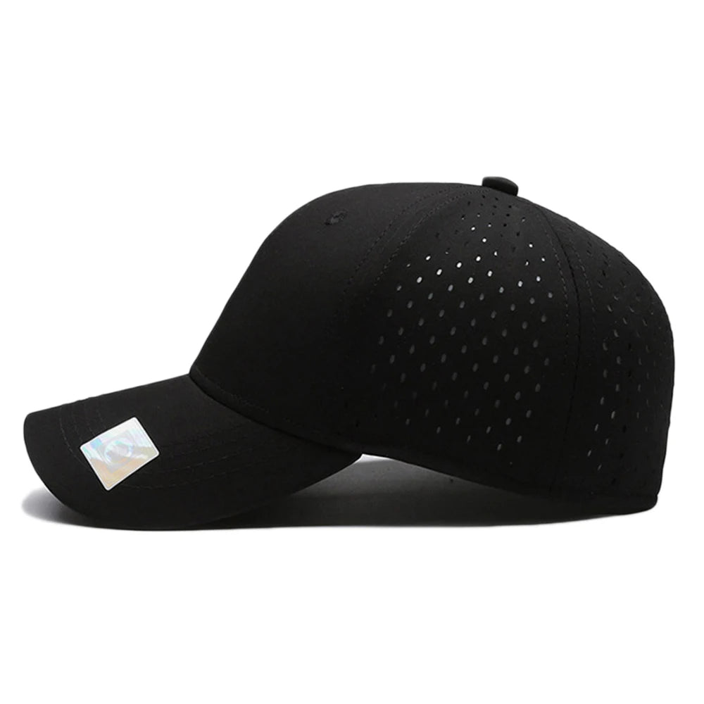 Red & Purple Baseball Cap – Luxury Unisex Mesh Trucker Hat for Outdoor Sports, Golf, and Casual Wear