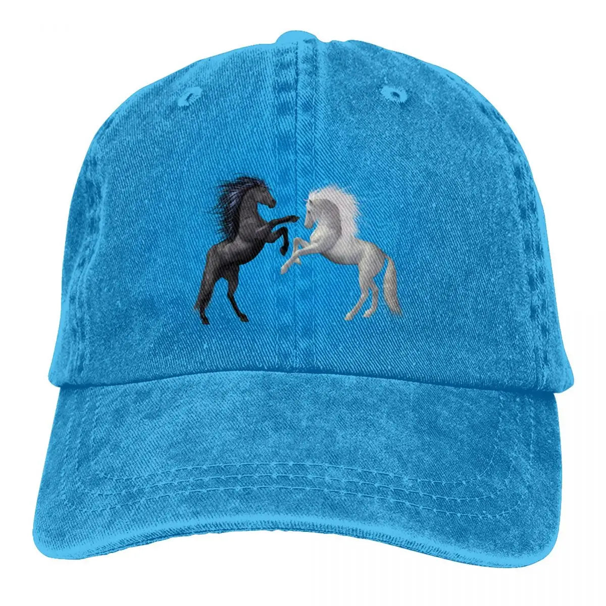 Casual Baseball Cap Men Hats Women Visor Protection Snapback Horse Animal Caps