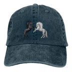 Casual Baseball Cap Men Hats Women Visor Protection Snapback Horse Animal Caps