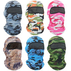 Men’s Cycling Balaclava Face Mask – Windproof, Breathable, Anti-UV Helmet Liner for Ski & Motorcycle (Ski Mask)