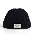 BROOKLYN Knitted Beanie – Warm Wool Hat for Men & Women, Simple Solid Skullies, Autumn & Winter Fashion Cap