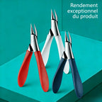 Professional Labor-Saving Nail Clippers Set 3Pcs Exfoliating Scissors Cuticle Cutter Pedicure Tool for Ingrown Toenails