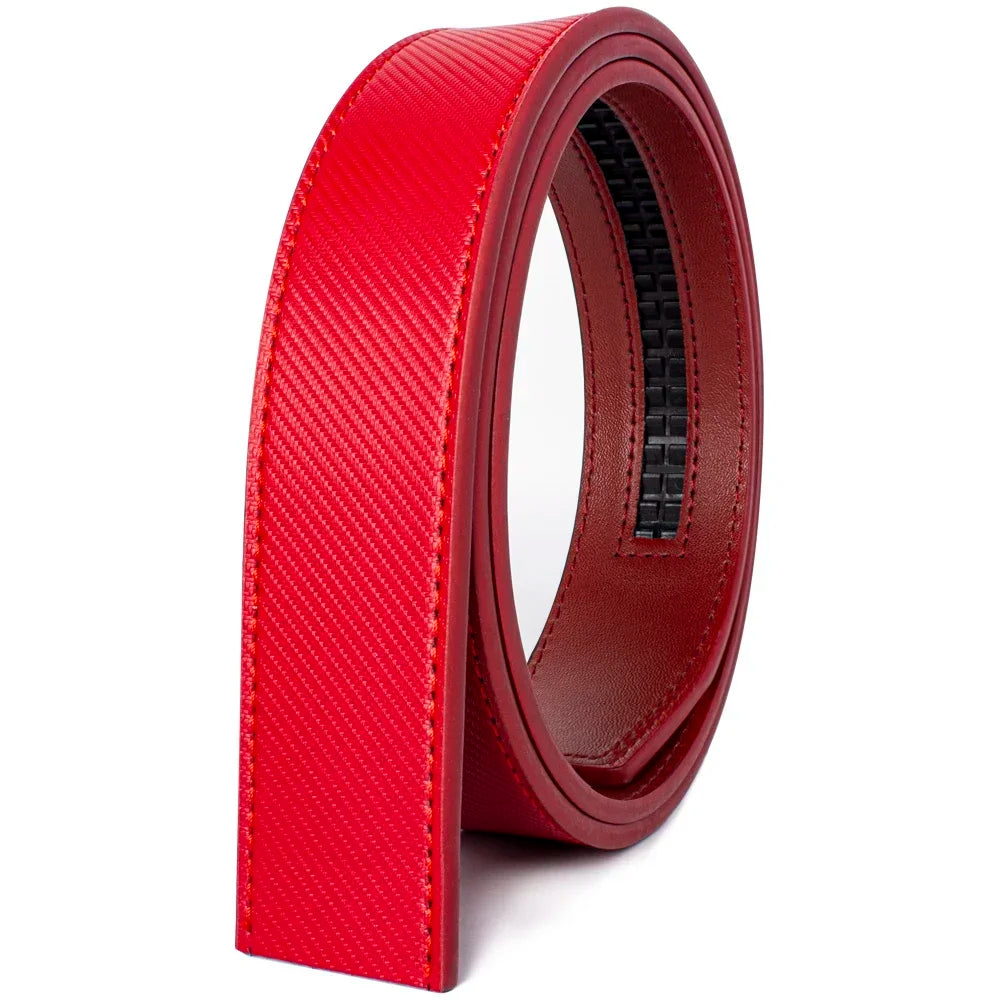 Women Belts Large Size Belt No Buckle for Automatic Buckle Genuine Leather Belts Without Buckle Cowskin High Quality