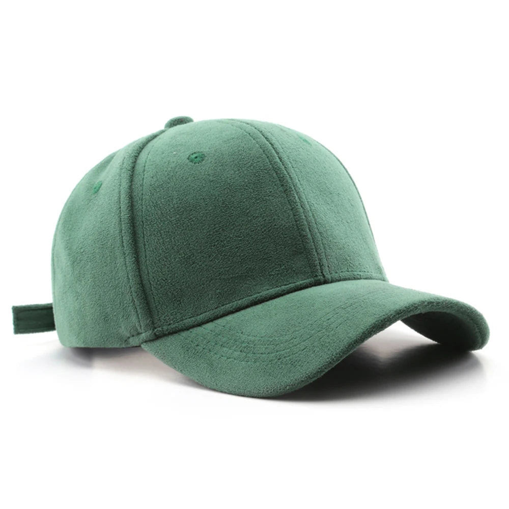 Trendy Brown Cashmere Baseball Cap – Vintage Outdoor Sports & Golf