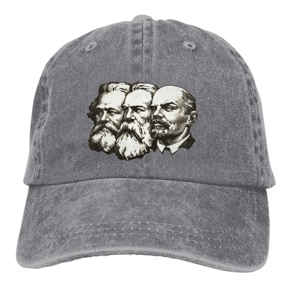 Lenin Snapback Cap – Unisex Baseball Hat with Visor Protection