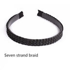 Retro Non-Slip Hair Bands for Women and Girls – Fishbone Twist Headband for Braids