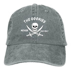 The Goonies “Never Say Die” Baseball Cap – Snapback Hat with Visor Protection for Men & Women