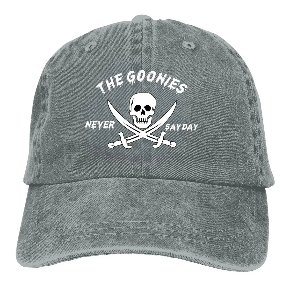 The Goonies “Never Say Die” Baseball Cap – Snapback Hat with Visor Protection for Men & Women