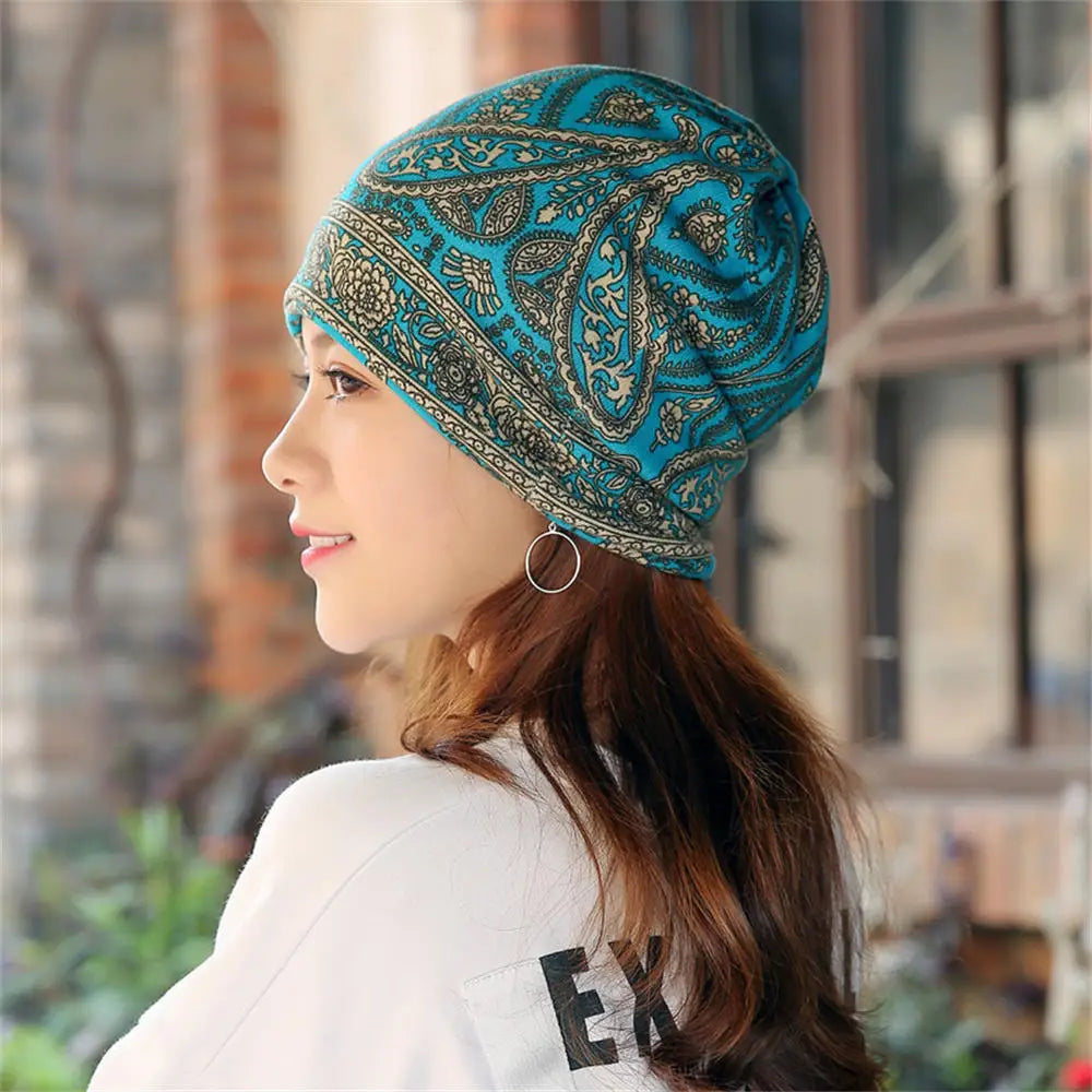 Women’s High-Quality Spring Beanie Hat – 2-Way Wear, Festival & Gift Cap