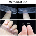 Crystal Glass Nail File – Fine Polishing Mini Nail Polisher for Manicure Care