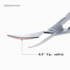 Stainless Steel Eyebrow Scissors Nose Hair Trimmer Manicure Facial Tool Makeup Beauty Essential