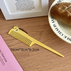 Creative Cartoon Anti-Static Acetate Hair Comb – Cute and Lovely Hairdressing Accessory for Hair Care and Scalp Massage