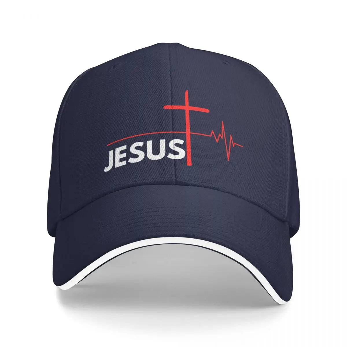 Jesus Saves Snapback Baseball Cap – Windproof Visor Hat for Men and Women