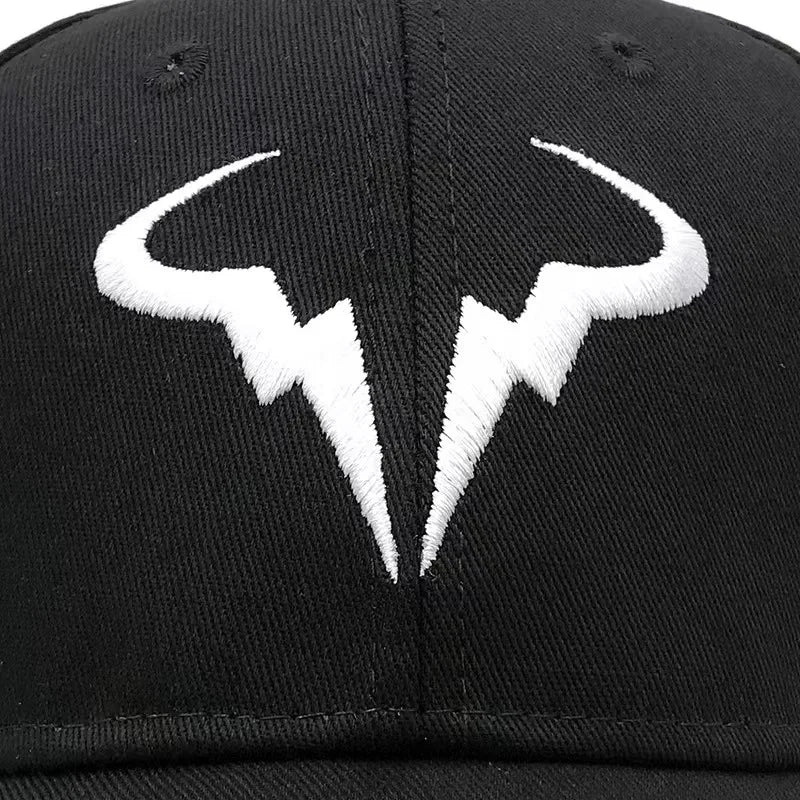 Unisex 100% Cotton Baseball Cap – 3D Embroidery Snapback Hat for Men & Women, Outdoor Tennis & Casual Wear