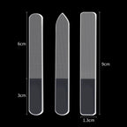 Crystal Glass Nail File – Fine Polishing Mini Nail Polisher for Manicure Care