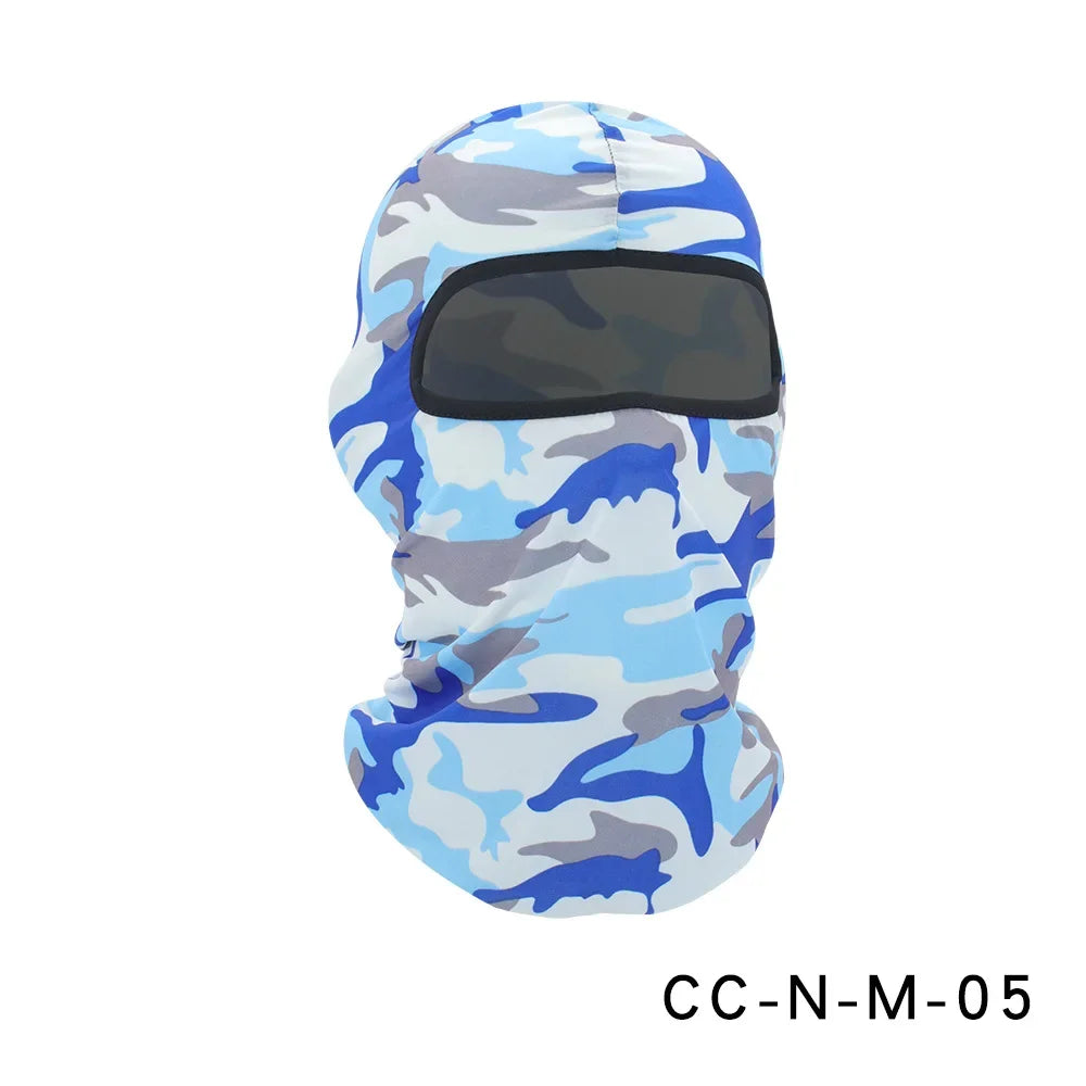 Men’s Cycling Balaclava Face Mask – Windproof, Breathable, Anti-UV Helmet Liner for Ski & Motorcycle (Ski Mask)