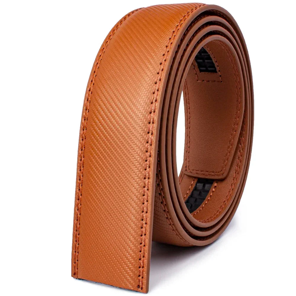 Women Belts Large Size Belt No Buckle for Automatic Buckle Genuine Leather Belts Without Buckle Cowskin High Quality