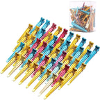 Hair Clips & Sectioning Clamps – Steel Hairdressing Clips for Styling and Barbering