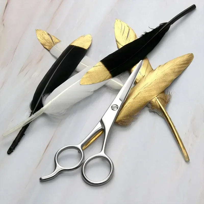Stainless Steel Eyebrow Eyelash Nose Hair Scissors Remover Makeup Tool Scissors Manicure Cuticle Remove Cutter Trimmer