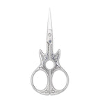 Retro Stainless Steel Tailor Scissors – Crane-Shaped Small Embroidery & Cross-Stitch Scissors for DIY Crafts and Home Use