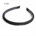 Retro Non-Slip Hair Bands for Women and Girls – Fishbone Twist Headband for Braids