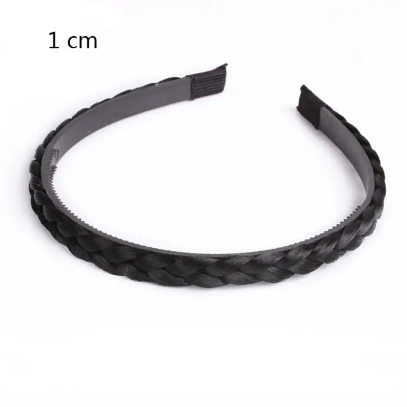 Retro Non-Slip Hair Bands for Women and Girls – Fishbone Twist Headband for Braids