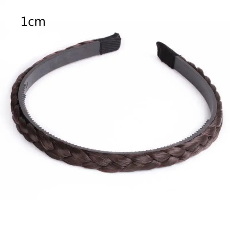 Retro Non-Slip Hair Bands for Women and Girls – Fishbone Twist Headband for Braids