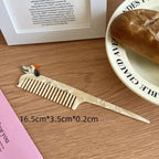 Creative Cartoon Anti-Static Acetate Hair Comb – Cute and Lovely Hairdressing Accessory for Hair Care and Scalp Massage