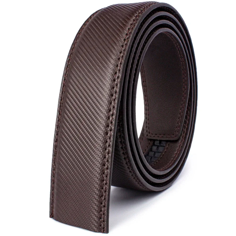 Women Belts Large Size Belt No Buckle for Automatic Buckle Genuine Leather Belts Without Buckle Cowskin High Quality