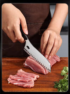 8-in-1 Heavy-Duty Kitchen Scissors – Stainless Steel with Detachable Blades & Locking System for Meat, Fish, and Poultry