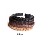 Retro Non-Slip Hair Bands for Women and Girls – Fishbone Twist Headband for Braids