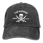 The Goonies “Never Say Die” Baseball Cap – Snapback Hat with Visor Protection for Men & Women